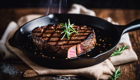 cast iron fillet steak