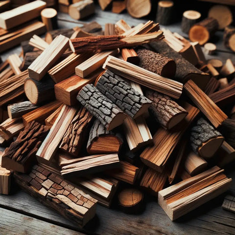 Kindling Wood Oak Sticks 500pc - Firestarter Sticks from Kiln Dried Oak  Wood