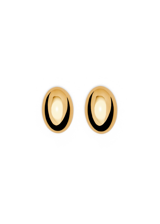 The Klara Earrings in gold or silver