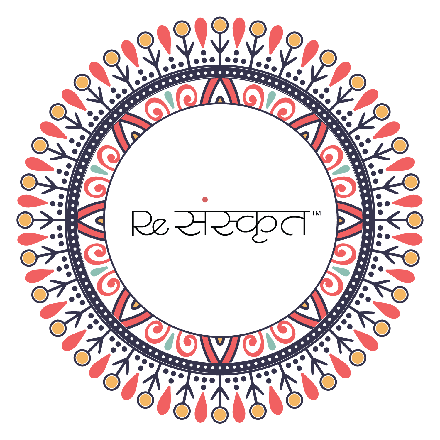 ReSanskrit Mandala logo