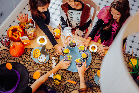 Halloween tea party Treats and snacks