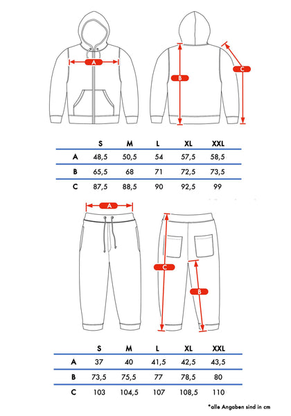 size-chart-trainingsanzug-modern-fit