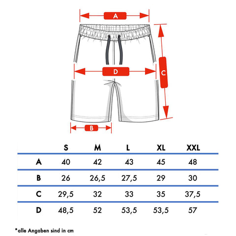 size-chart-shorts-kurze-hose