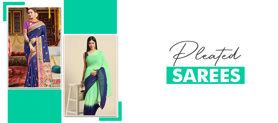 Pleated Saree