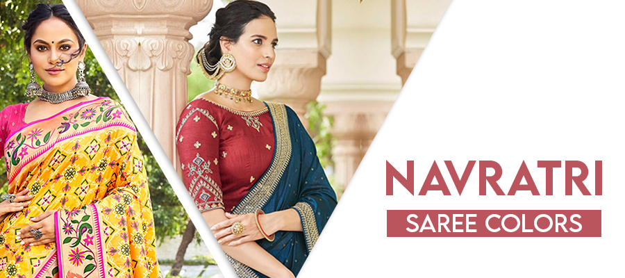 Navratri saree colours