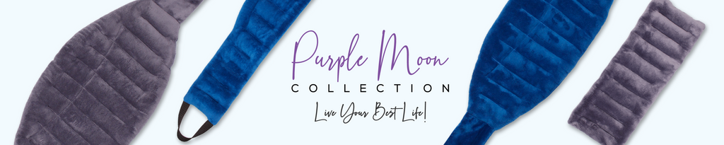 Purple Moon collection heating pads microwavable