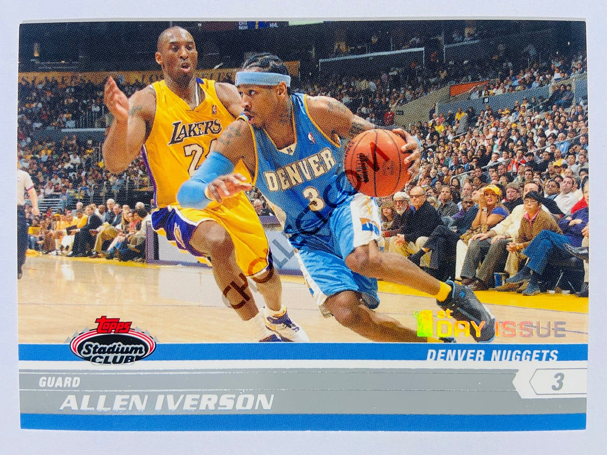 Allen Iverson - Denver Nuggets 2007-08 Topps Stadium Club