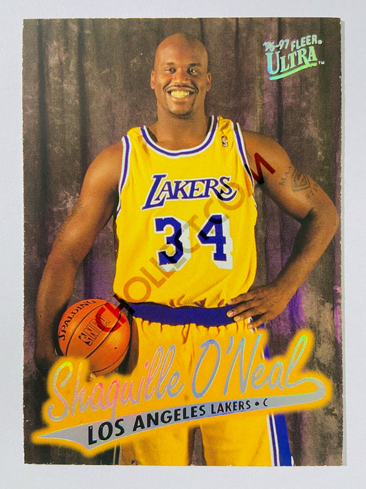 Shaquille O'Neal – Los Angeles Lakers 1996-97 Skybox NBA Hoops #215 –