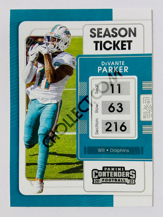 Tua Tagovailoa – Miami Dolphins 2021 Panini Contenders Season Ticket # –