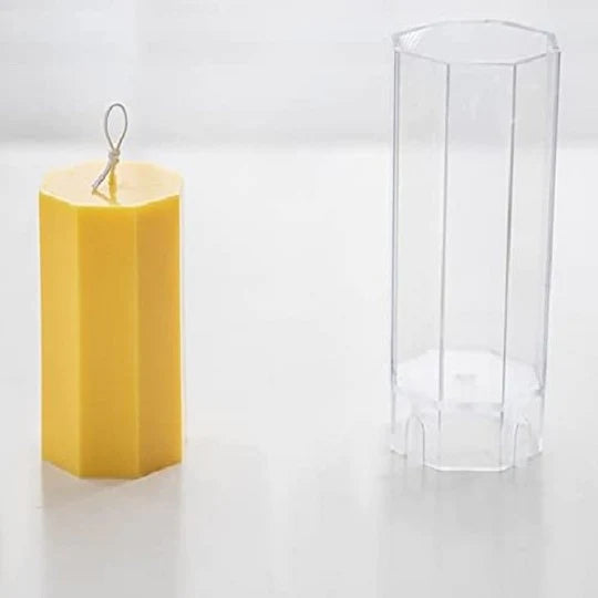 3D Hexa Poly Candle Mold