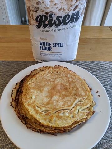 Super Spelt flour pancakes – Risen