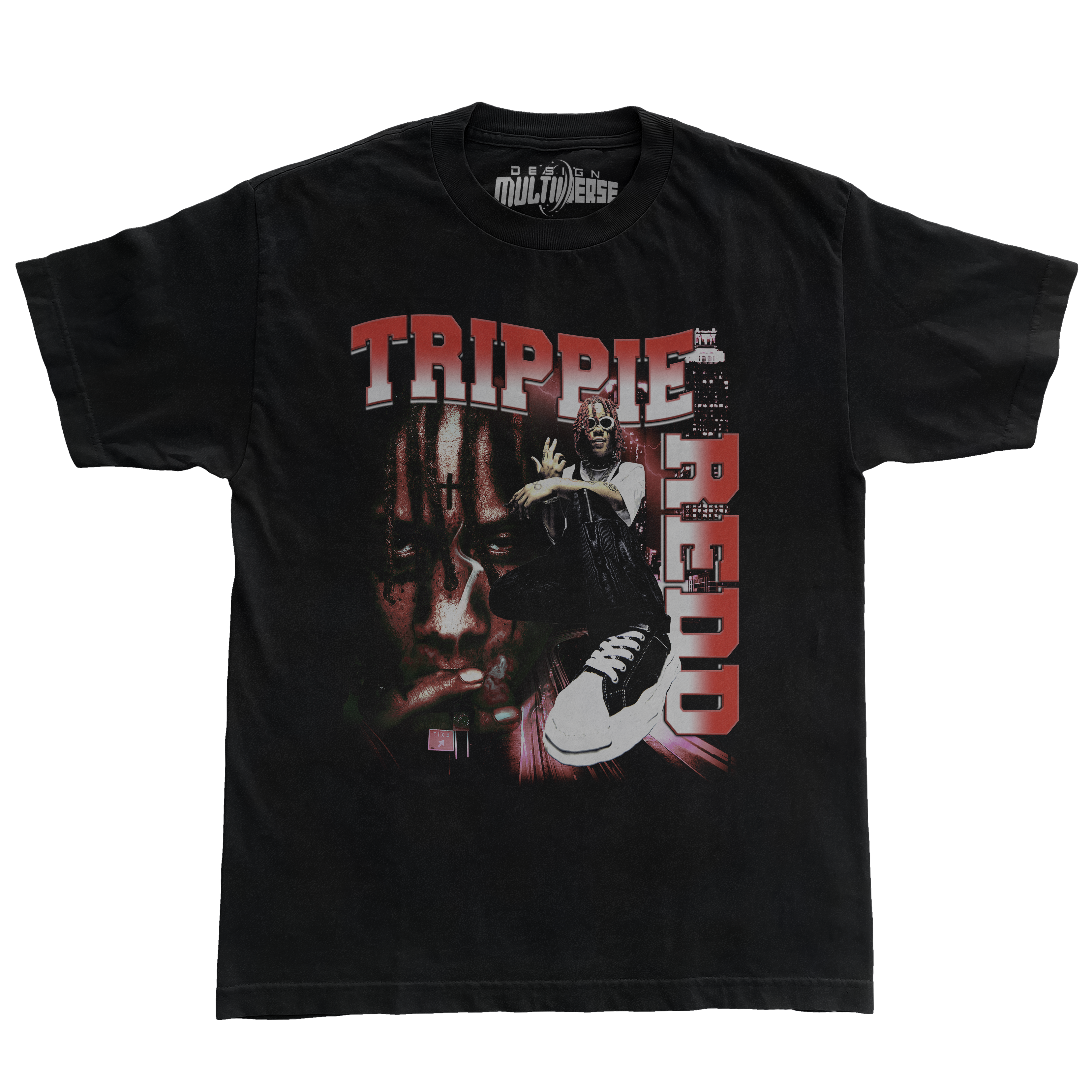 Trippie Redd Vintage Style Graphic Tee - STREETWEAR