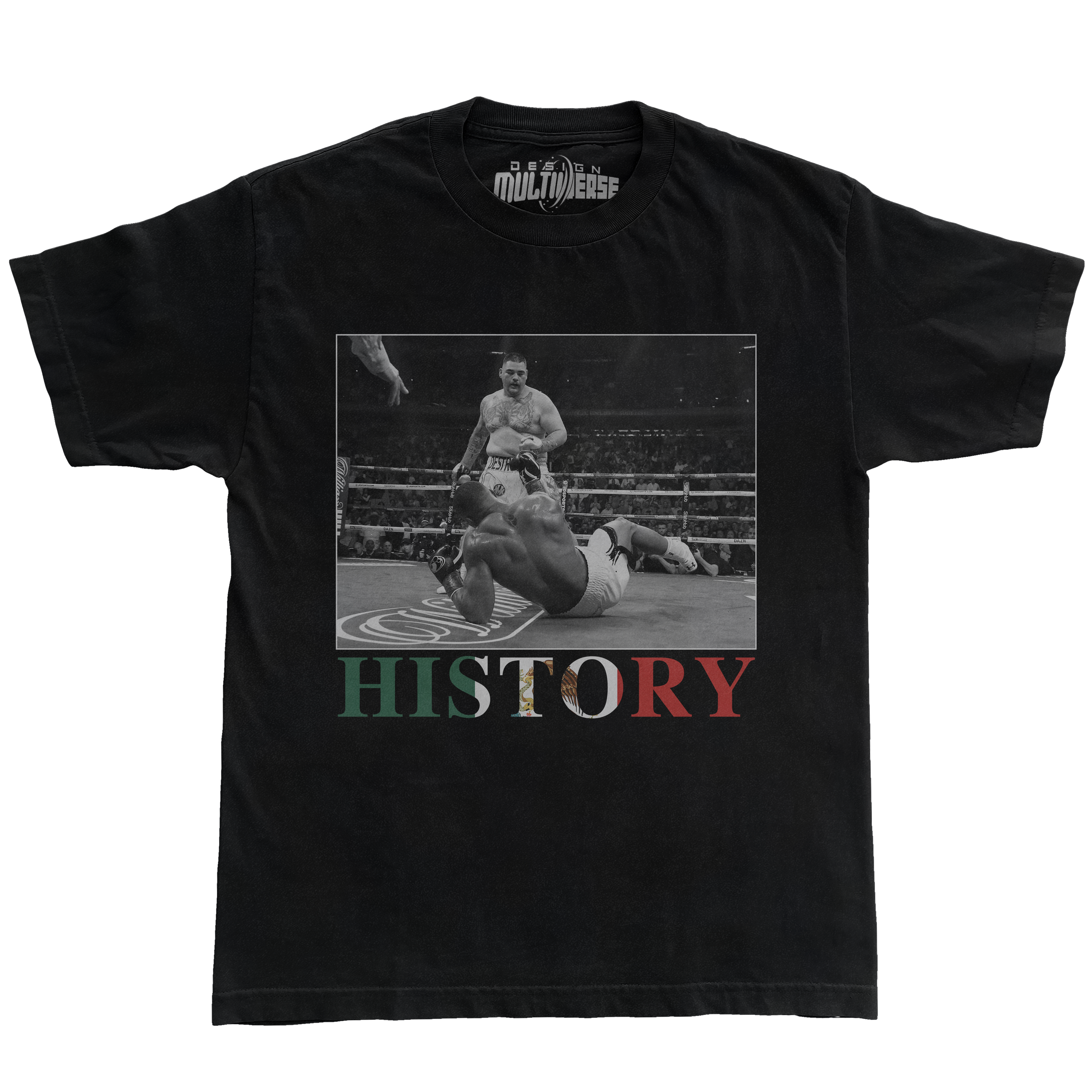 Andy Ruiz Mexican History Champion Tee - STREETWEAR