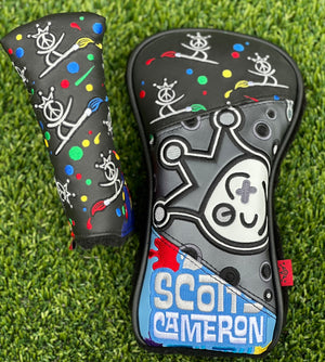 Scotty Cameron Rare Driver and Blade Patchwork Headcovers