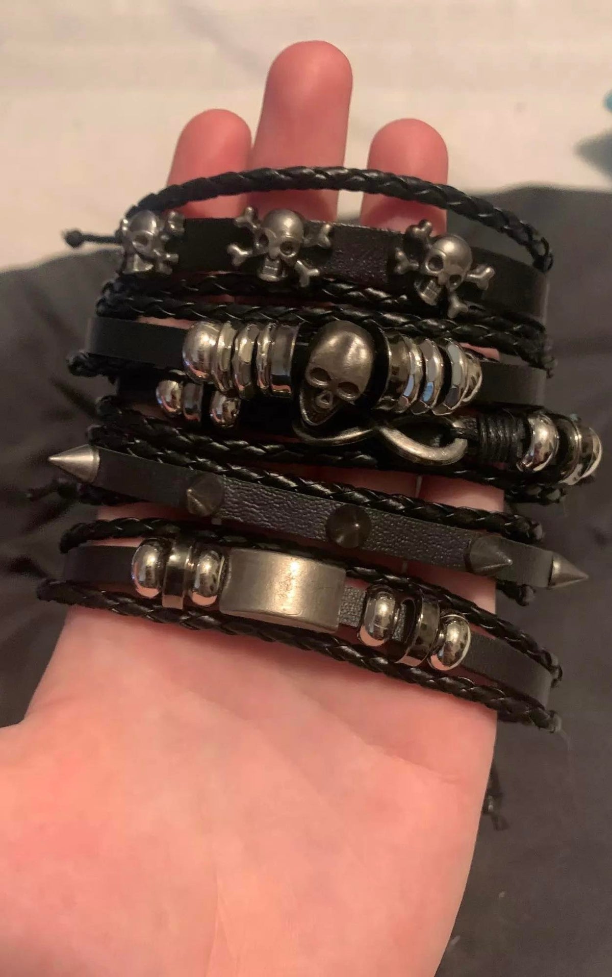 Gothic Goth Emo CyberPunk Rock Waist Chain With 2 Strands Links