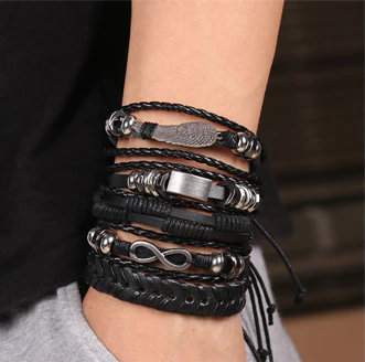 Gothic Goth Emo CyberPunk Rock Waist Chain With 2 Strands Links