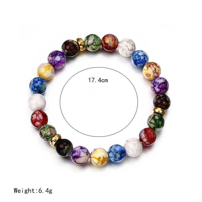 7 Chakra Double Layered Bracelet  7 Chakra Bracelet – ratnakripa