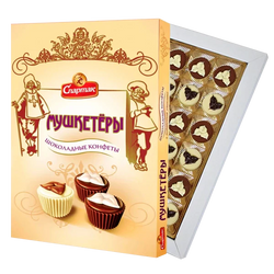 Gift set of chocolates Musketeers, 180g