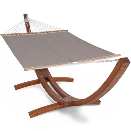 hammock with wood stand