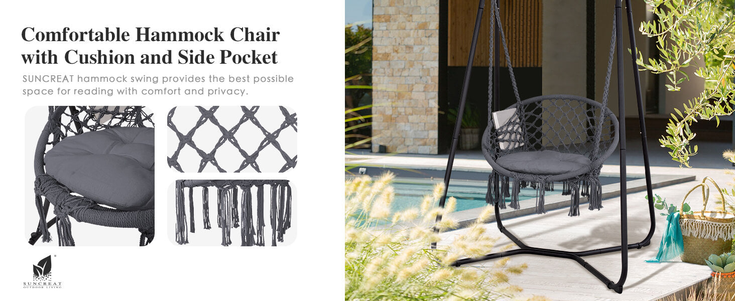indoor and outdoor-hammock-chair-with-stand