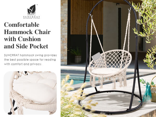 indoor and outdoor-hammock-chair-with-stand