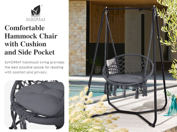 indoor and outdoor-hammock-chair-with-stand