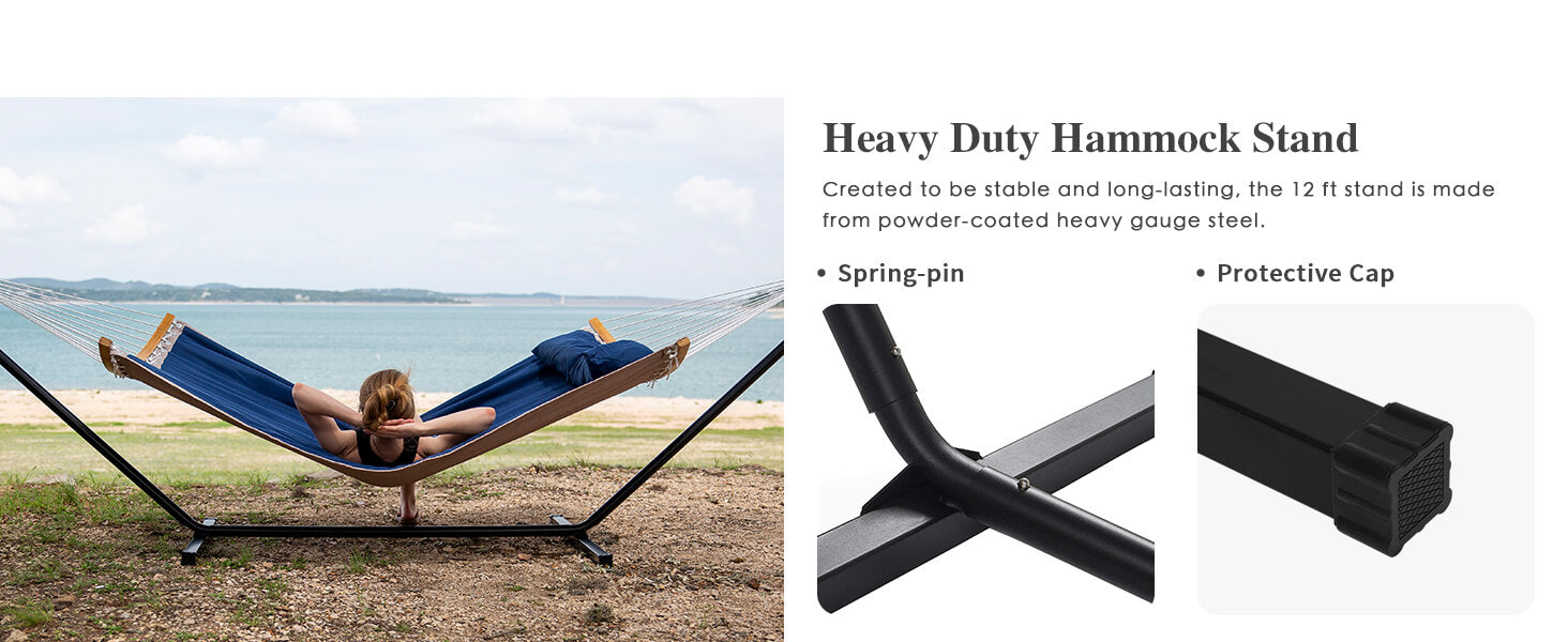 Heavy-duty-hammock-stand