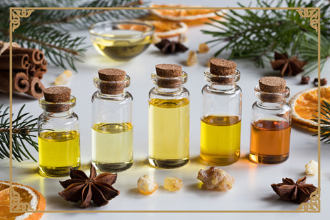 Essential oils in massage