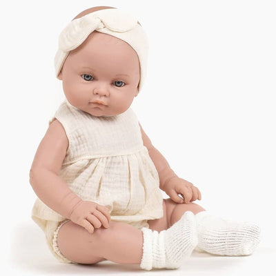 Paola Reina Newborn Baby Doll - African Girl | Bee Like Kids