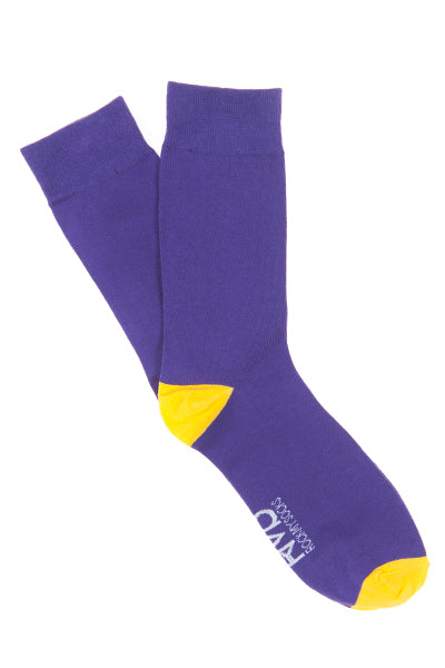 Purple Zig-Zag Socks | Rock My Socks