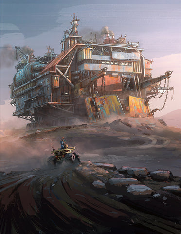 Union Crawler Art by Hamish Frater