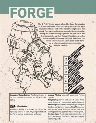 Forge Mech by Alex Connolly