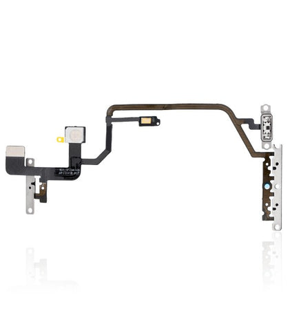 Power / Volume Flex Cable with Microphone Compatible For iPhone XR