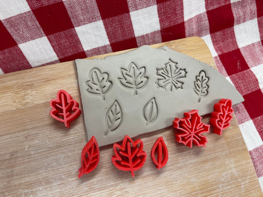 Autumn Stamp Series - Autumn Flower Stamp, plastic 3D printed