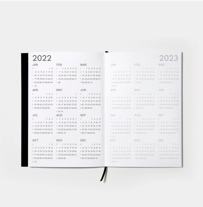 Octagon Design 2022 Weekly Planner (A5)