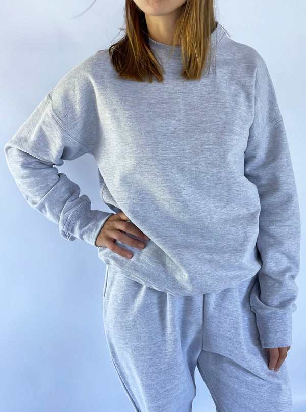 LOOSE FIT SWEATER - GREY