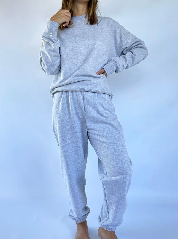 LOOSE FIT SWEATPANTS - GREY