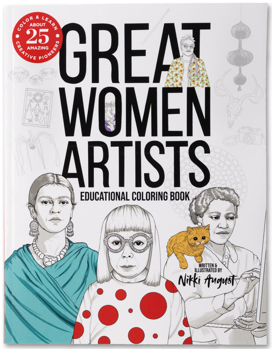 Women in Stem and Art Coloring Books for Kids Teens & Adults Bundle
