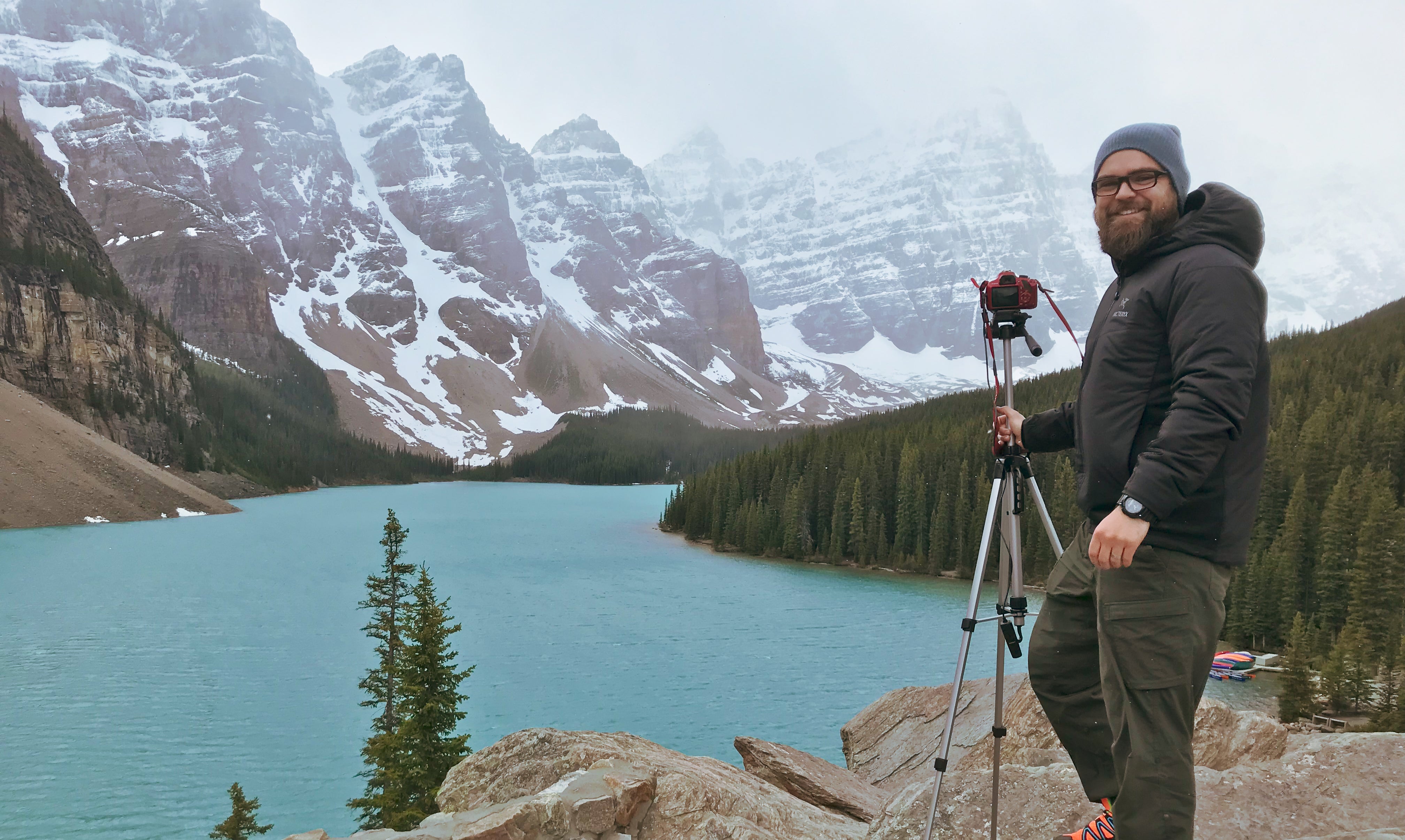 Ryan at Banff National Park