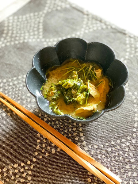 Dried vegetable miso soup