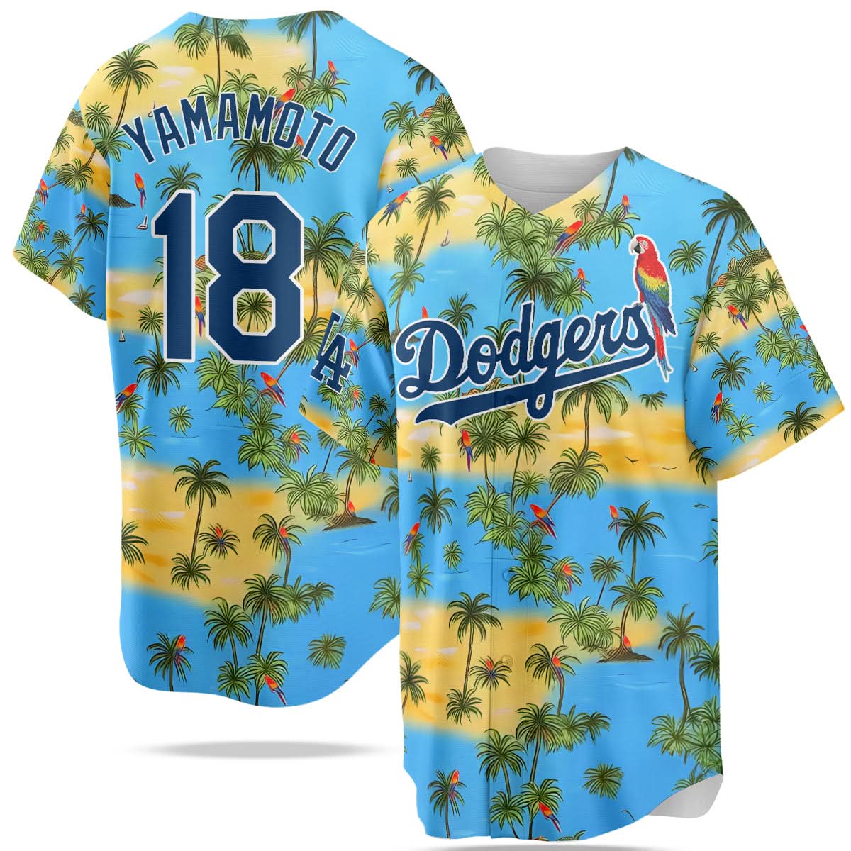 Los Angeles Dodgers Summer 2025 Jersey - Stitched - Yamamoto Jersey