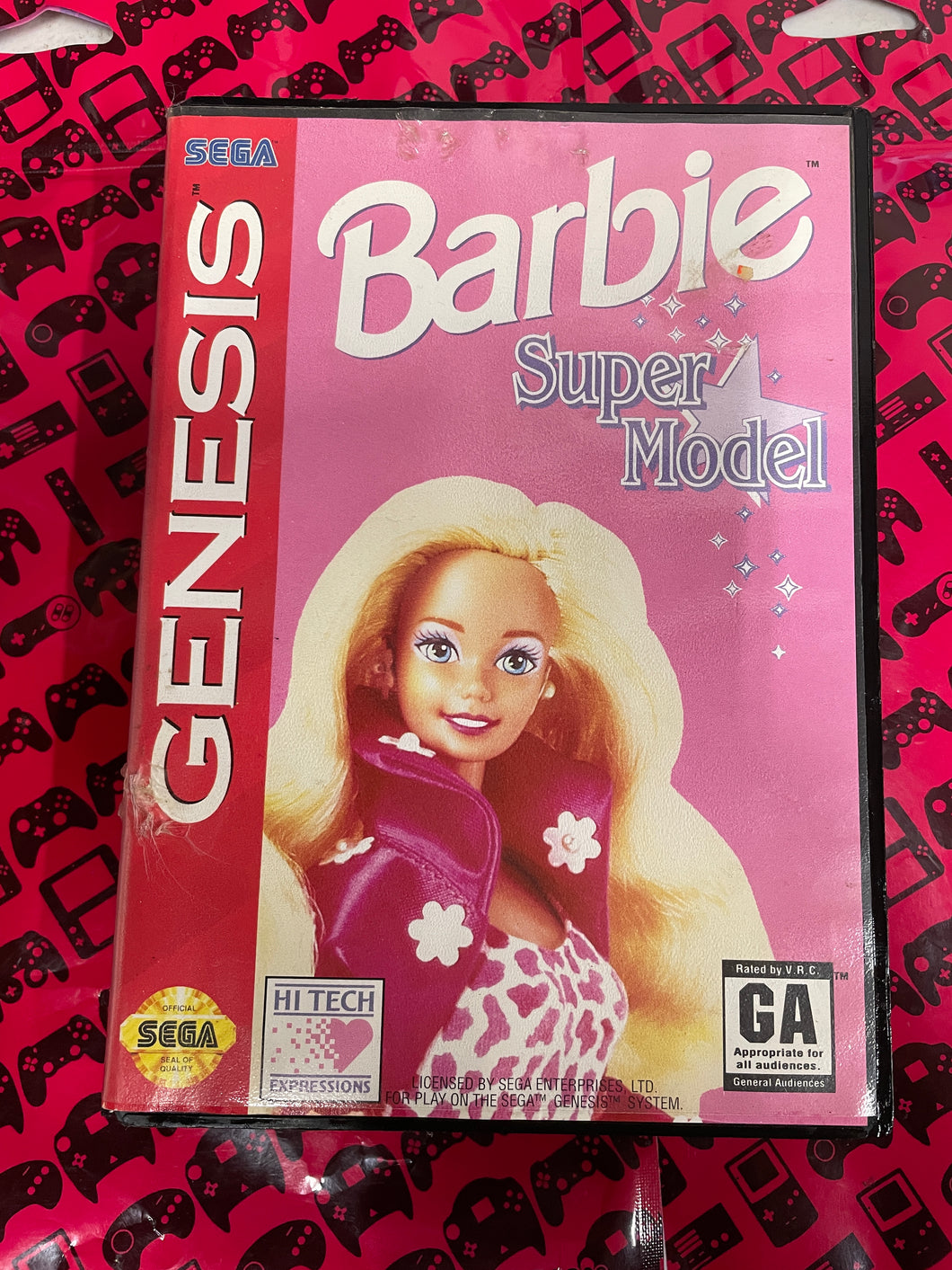 Barbie Super Model Sega Genesis No Manual – Max Level Video Games