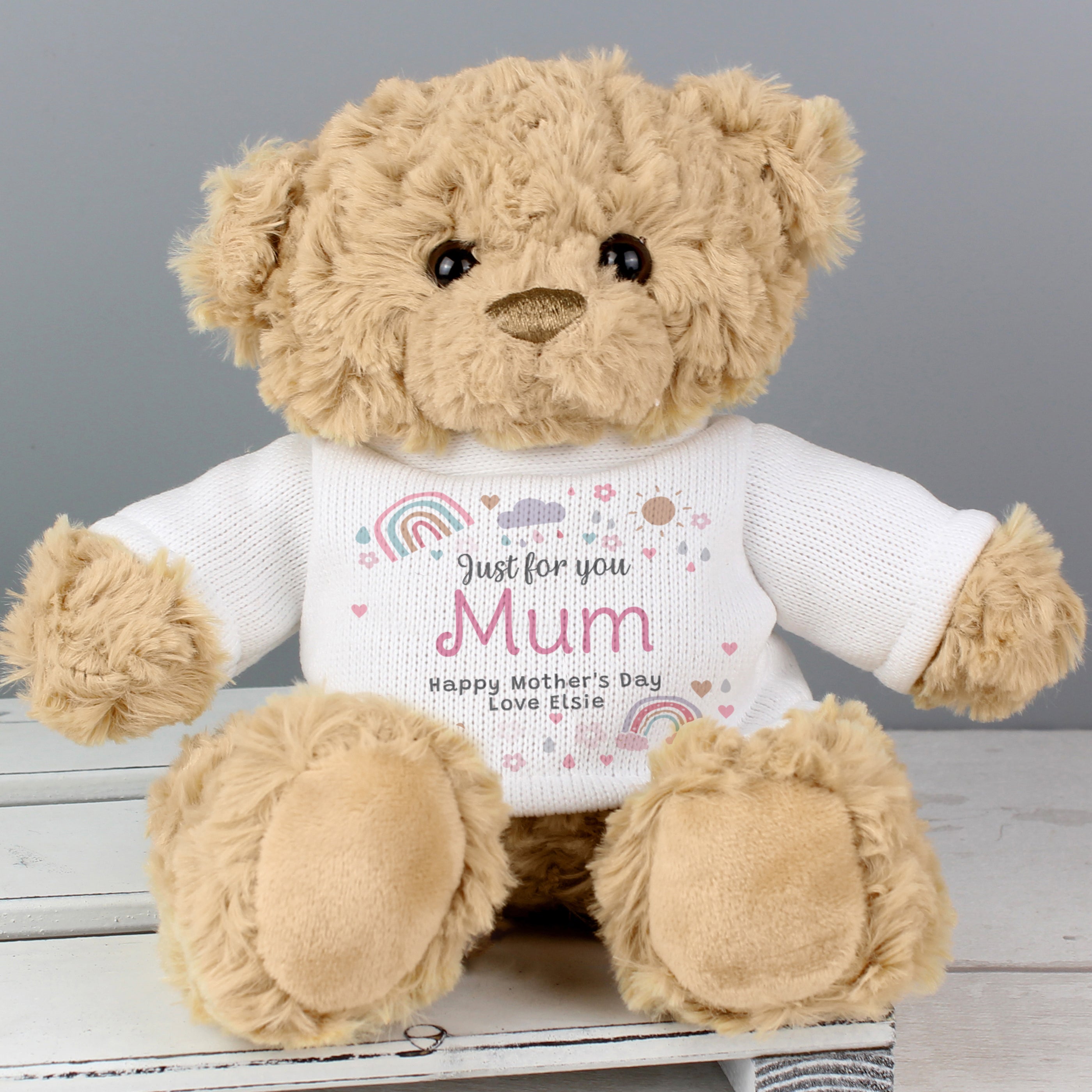 mothers day teddy bear personalised