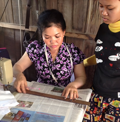 Werkcreatie project, Friends - Cambodja. CosmoQueen Foundation empowerment kansarmen