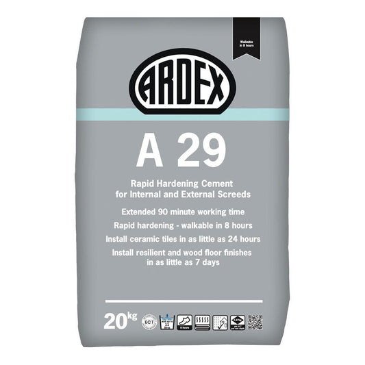 Ardex Rapid Drying Cement Replacement 25kg | screedsdirect.co.uk – Screeds Direct