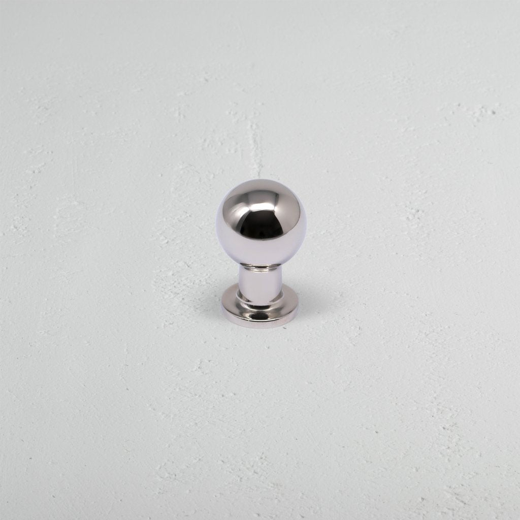An image of Corston Architectural Detail | Bayswater Bouton de Meuble | Nickel Poli | Poign�...