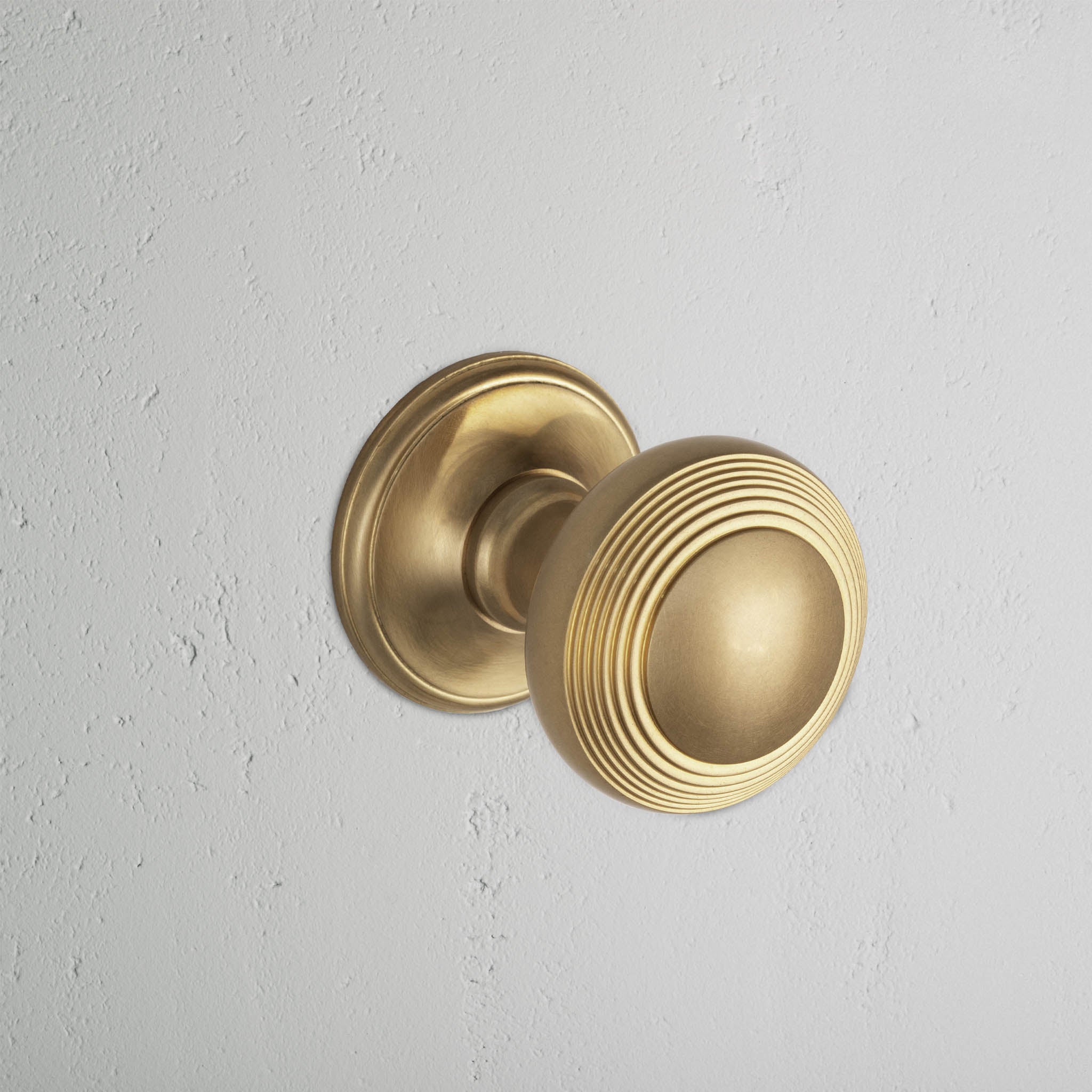 An image of Corston Architectural Detail | Poplar Bouton de Porte sans Ressort | Laiton Anci...