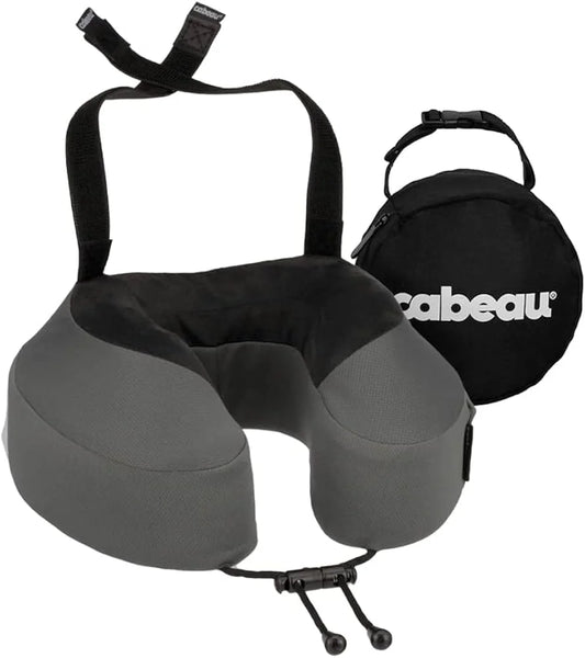 A product shot of the Cabeau Evolution S3 Travel Pillow