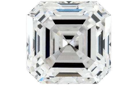 asscher diamond image