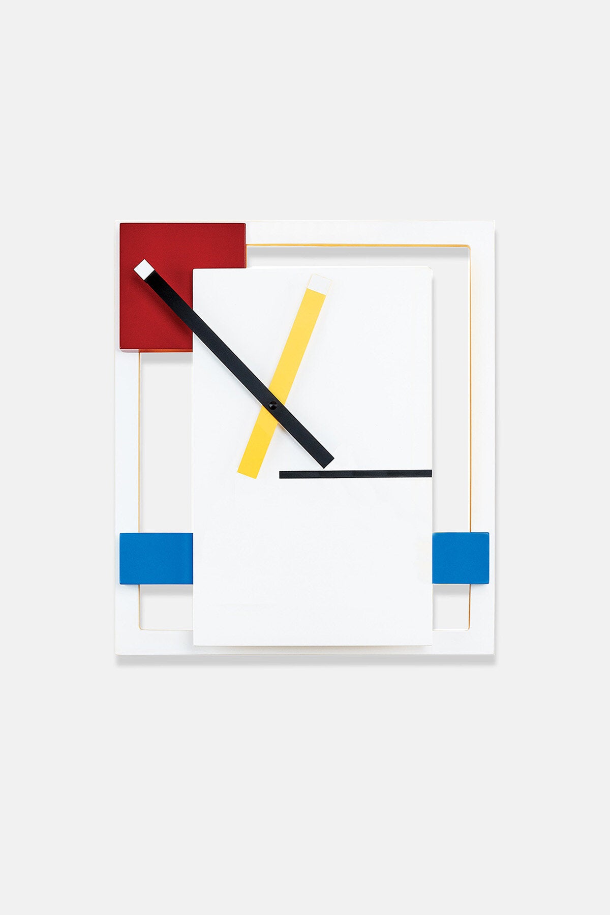 Mondrian wall clock – WPSTORE.COM